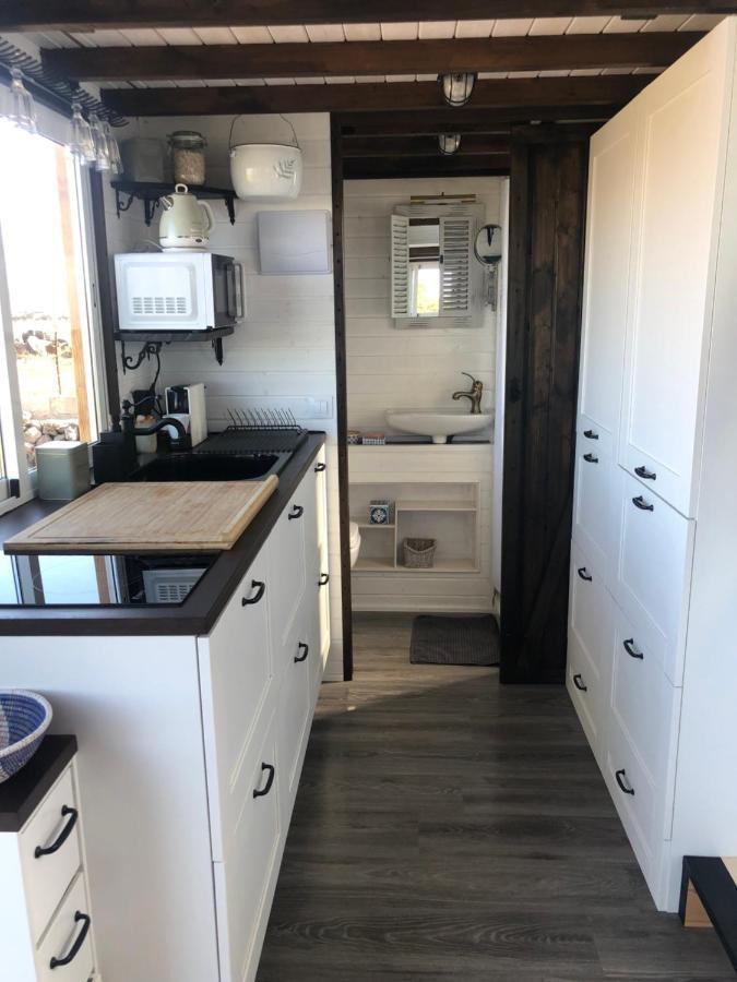 Tinyhouse Luna With Ac, Bbq And Beautiful View La Vegueta Eksteriør billede