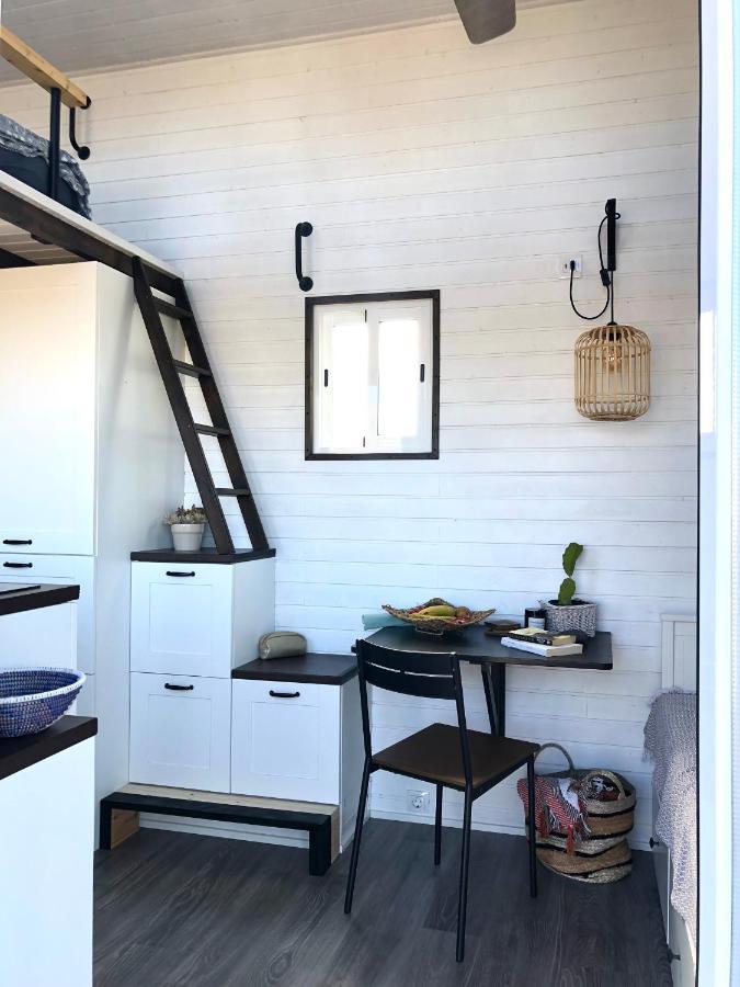 Tinyhouse Luna With Ac, Bbq And Beautiful View La Vegueta Eksteriør billede