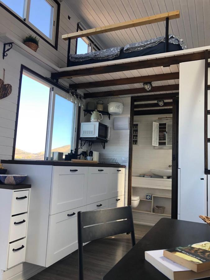 Tinyhouse Luna With Ac, Bbq And Beautiful View La Vegueta Eksteriør billede