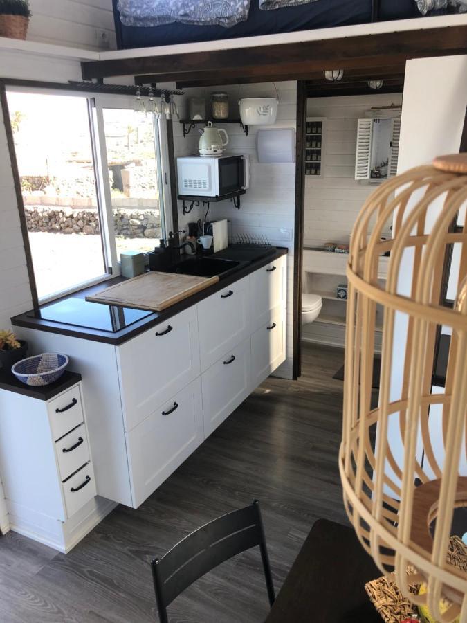 Tinyhouse Luna With Ac, Bbq And Beautiful View La Vegueta Eksteriør billede
